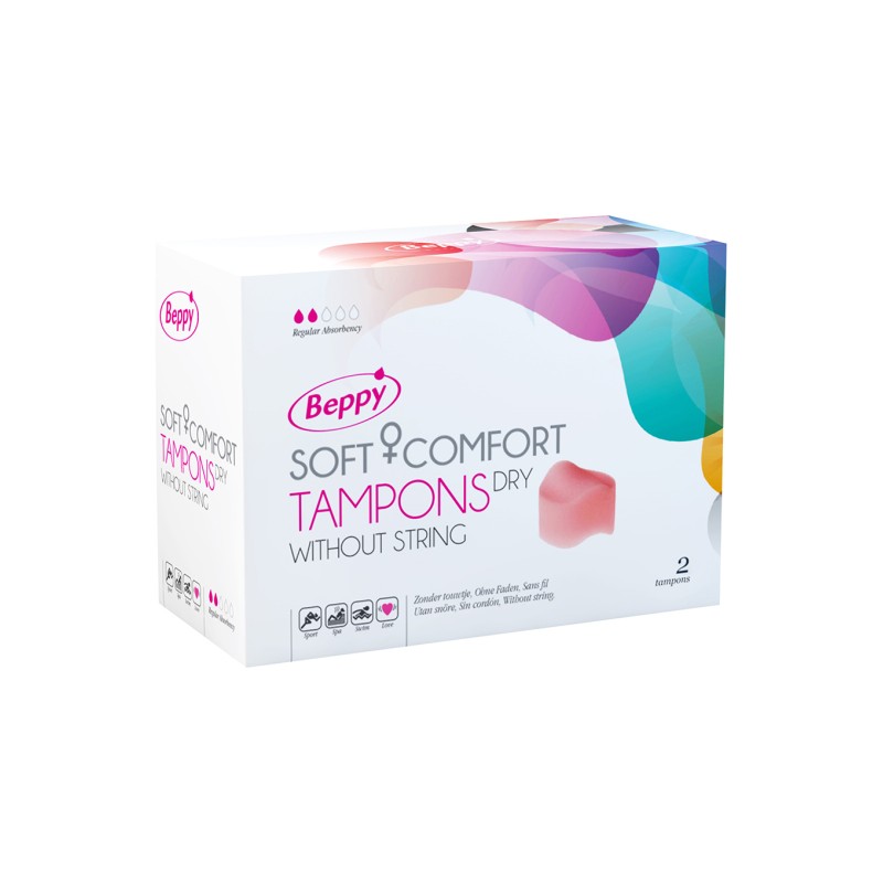 Tampony-BEPPY SOFT&COMFORTTAMPONS DRY 2 PCS